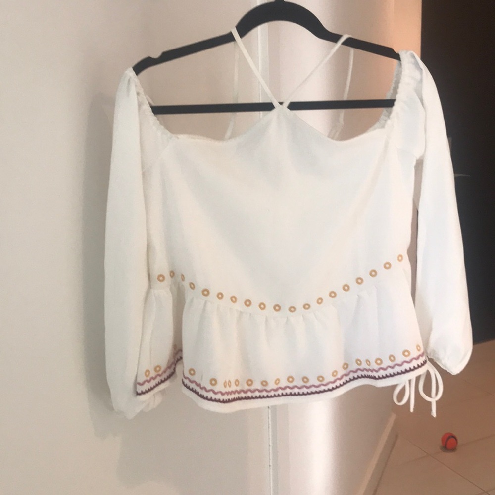 Work once (as pictured go brunch) breathable top!